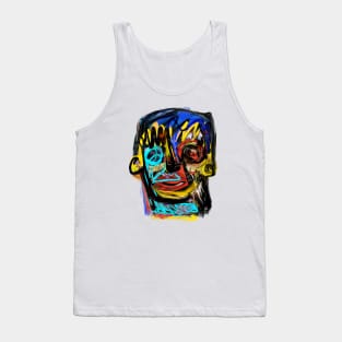 Crazy face Tank Top